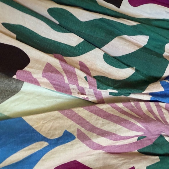 Oliphant Multicolor Abstract Midi Dress - Picture 3 of 6